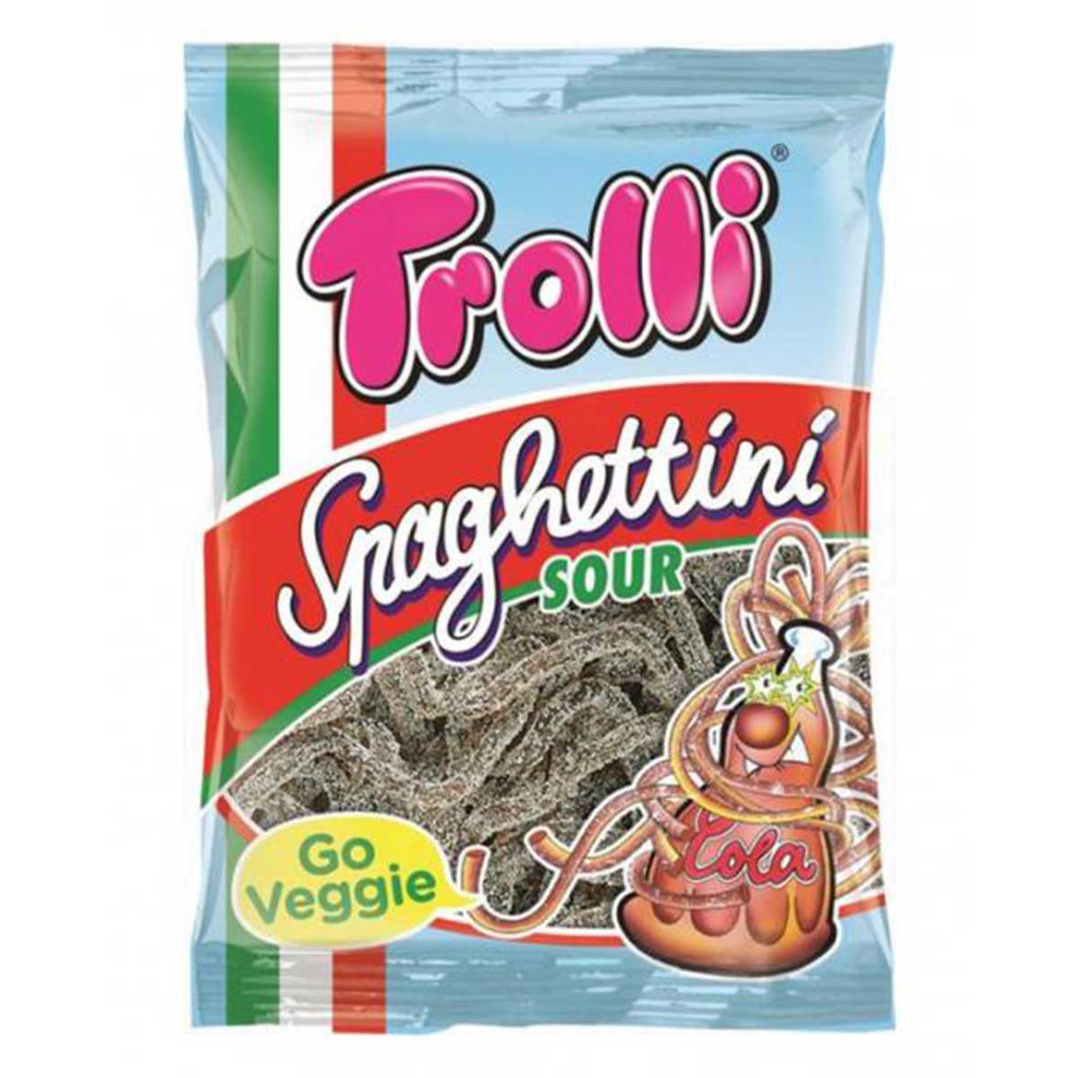 Godis trolli spagetti cola sura 100 g