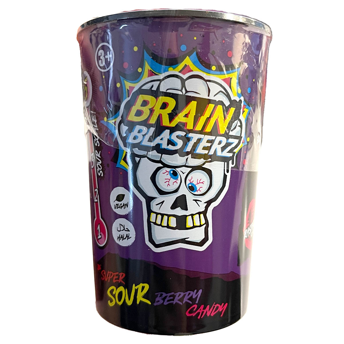 Godis Brain blasterz berry tub 48 g