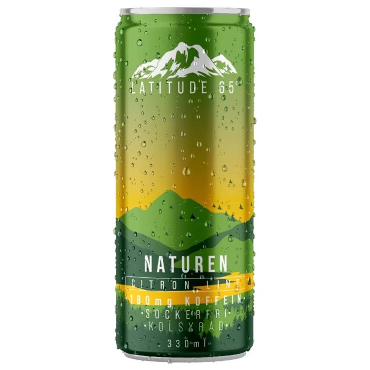 Energidryck Latitude 65 naturen 33 cl