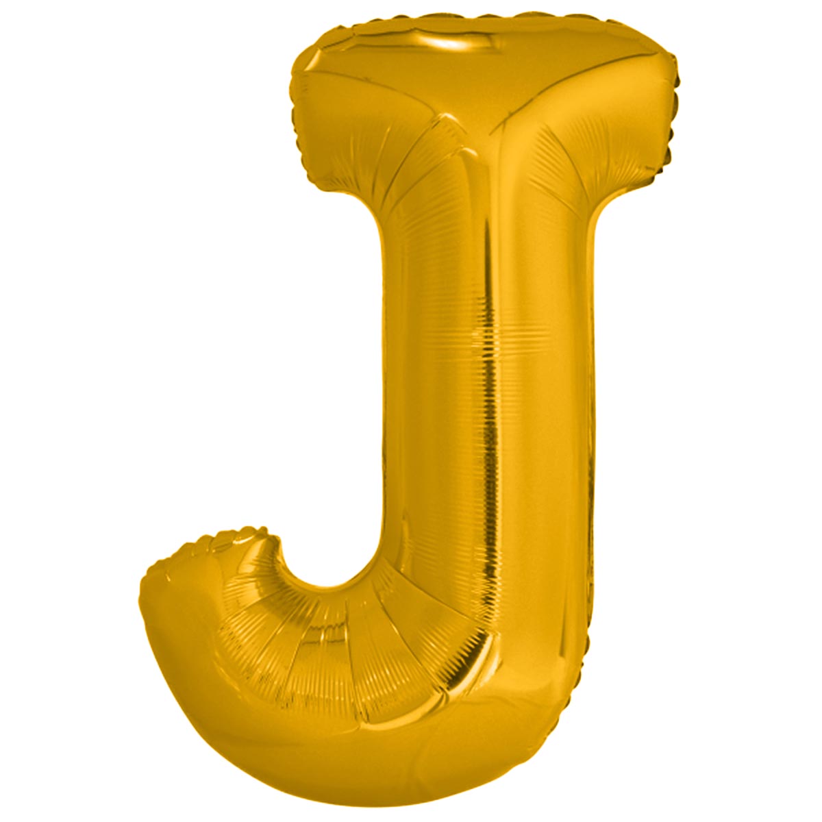Folieballong bokstav guld J 86 cm
