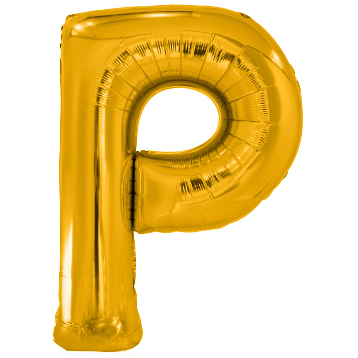 Folieballong bokstav guld P 86 cm
