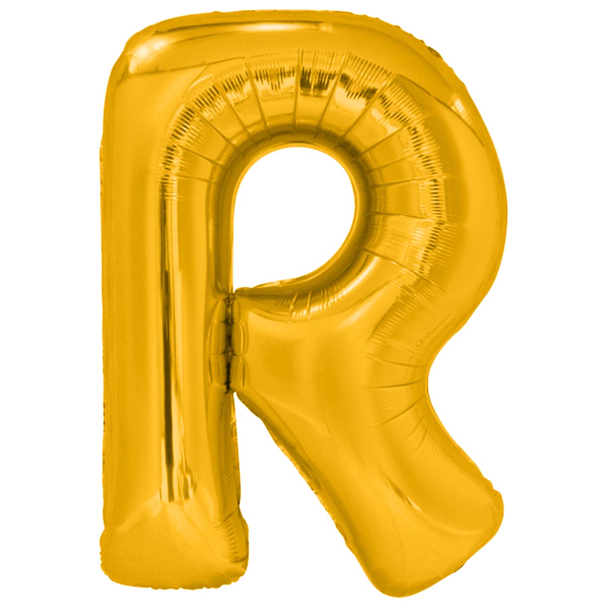 Folieballong bokstav guld R 86 cm