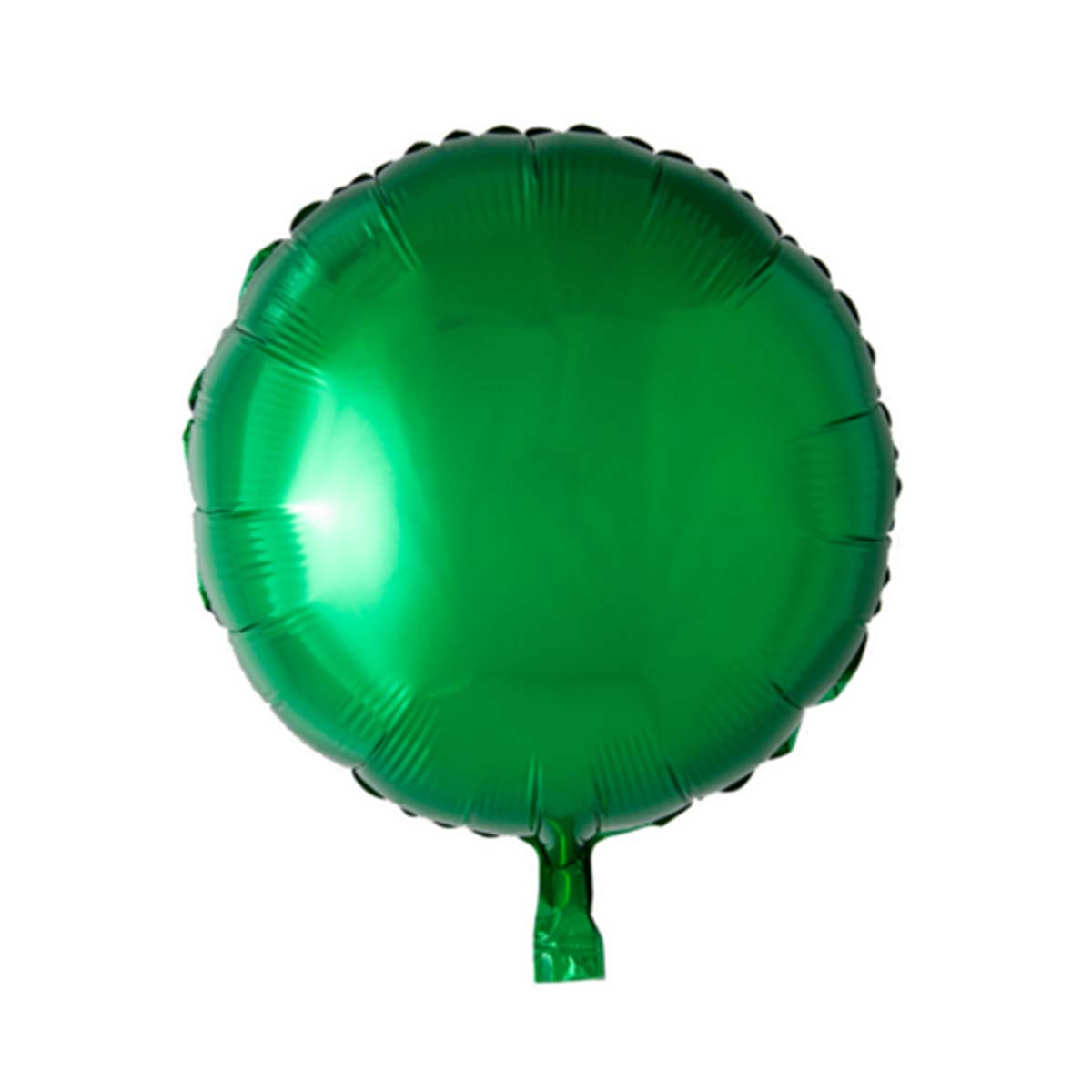 Folieballong rund mörkgrön 45 cm