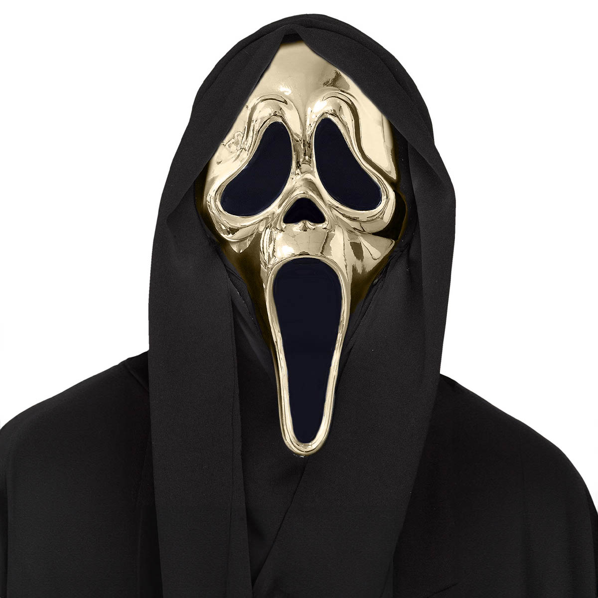 Läs mer om Scream mask, Ghostface gold