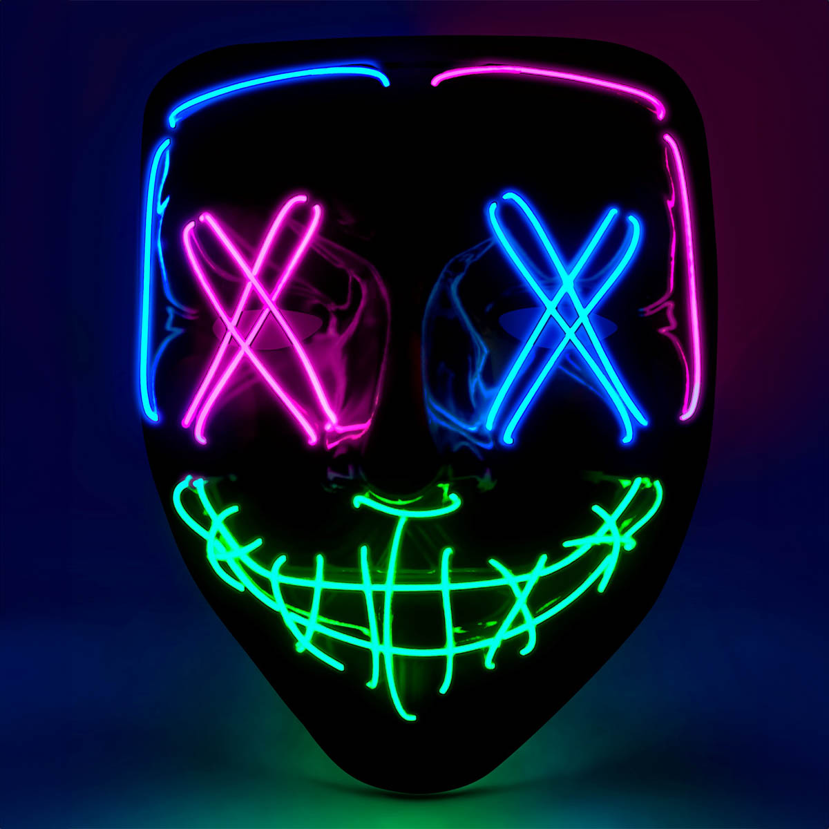 LED-mask scary multi