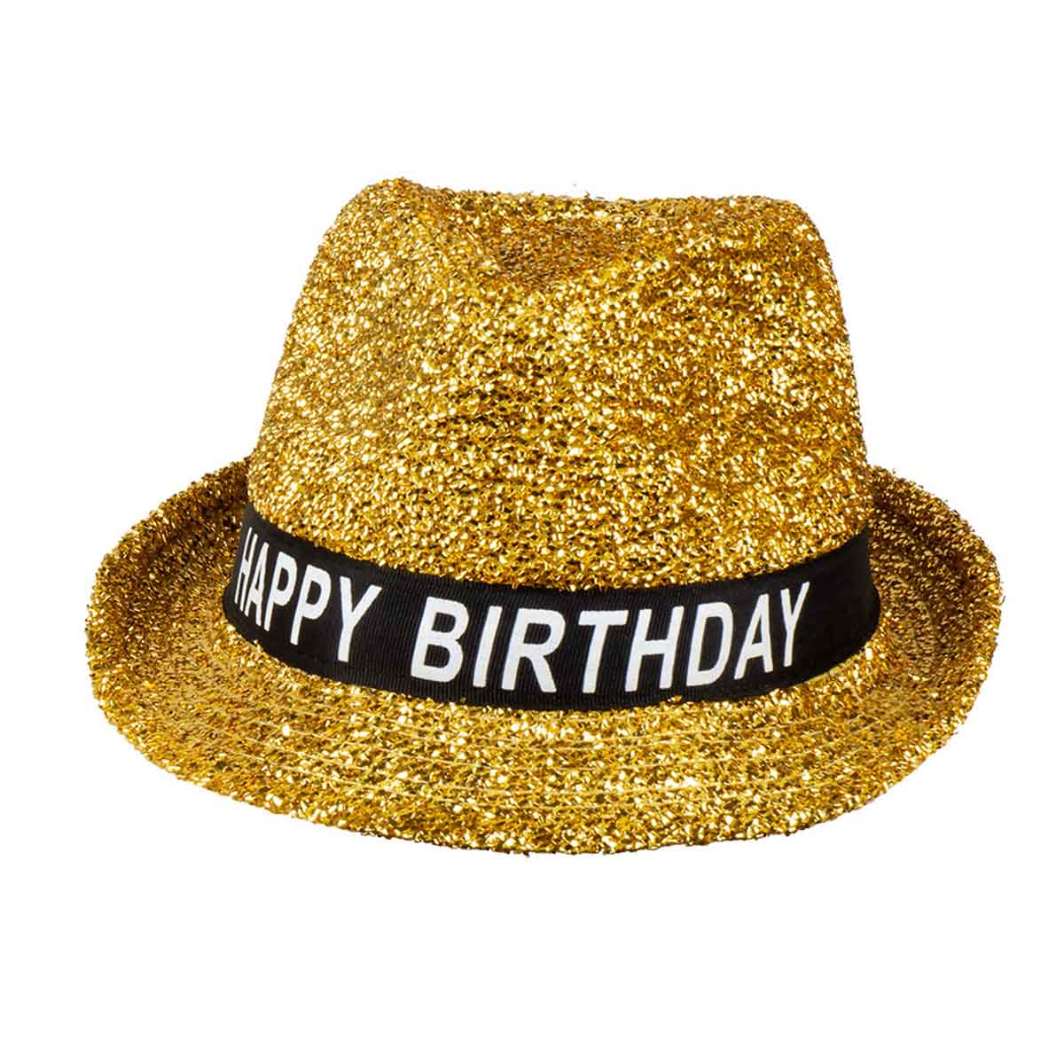 Hatt guld happy birthday