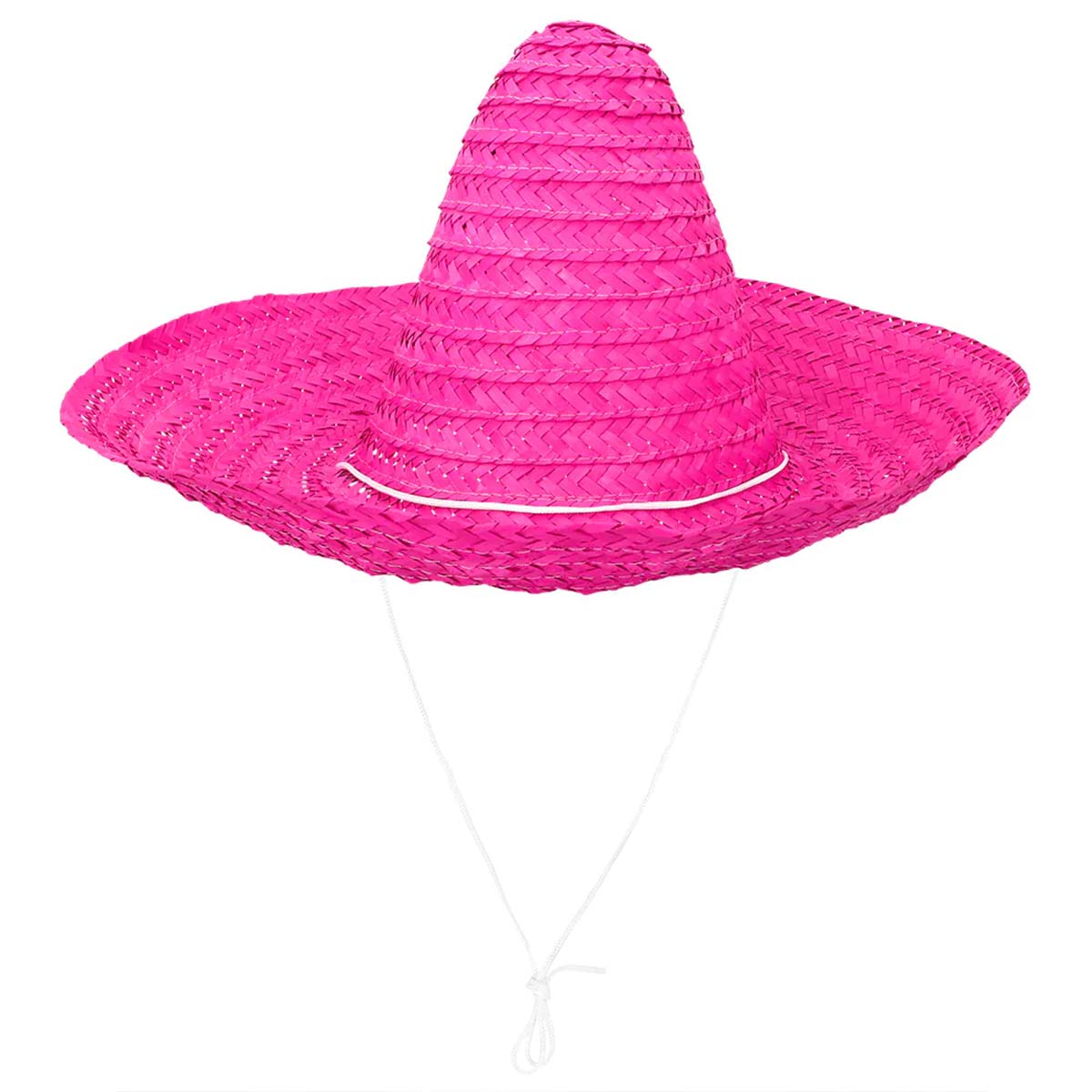 Sombrero Puebla rosa 49 cm