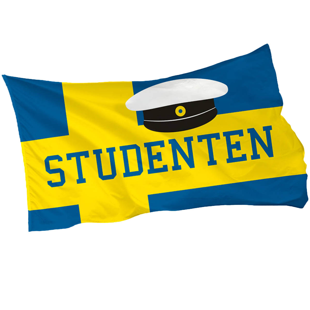 Studentflagga 90×60 cm