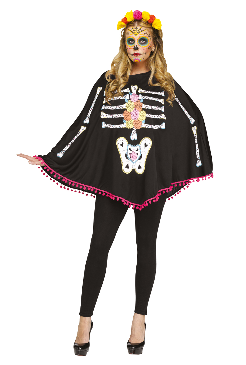 Poncho Day of the dead