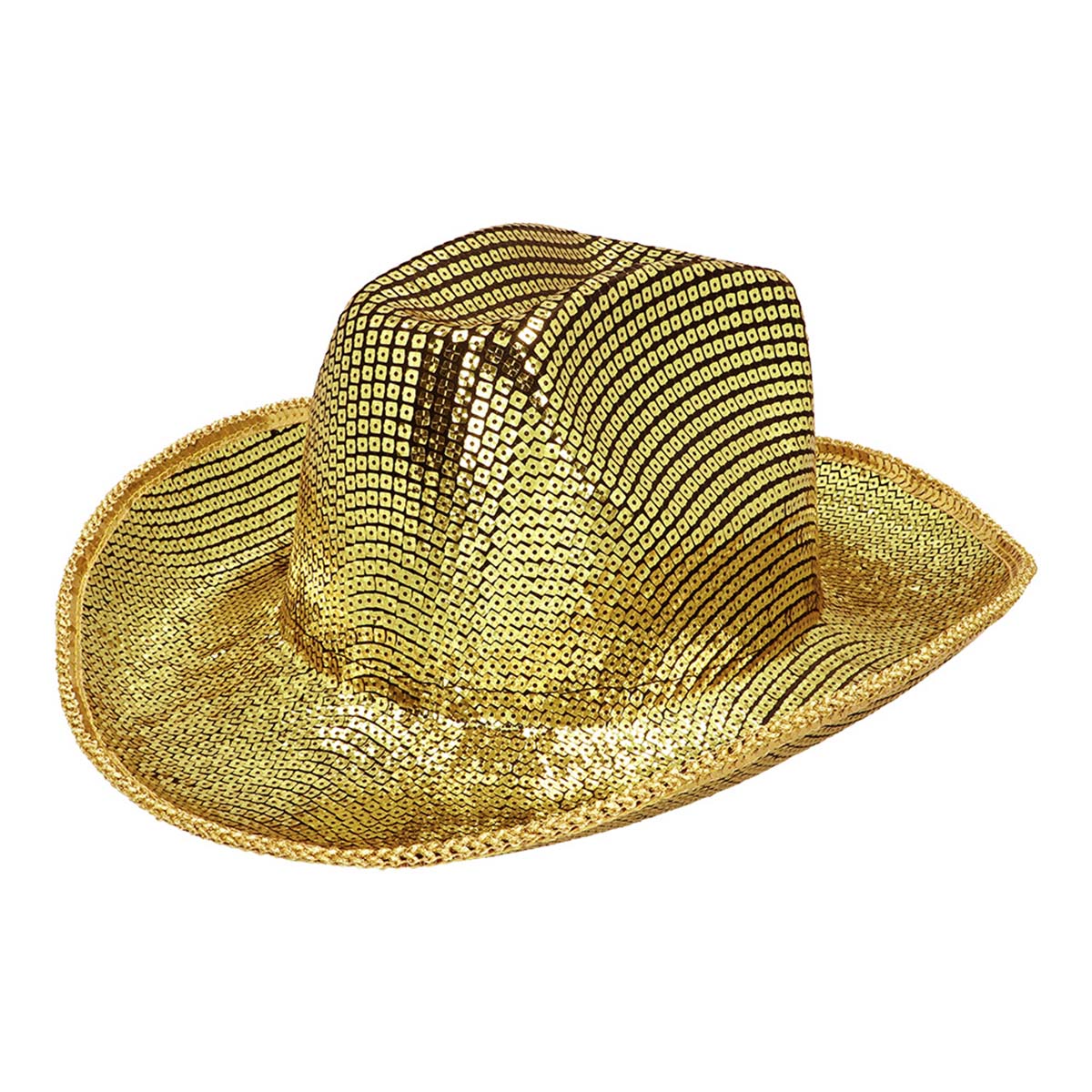 Läs mer om Cowboyhatt, groovy guld