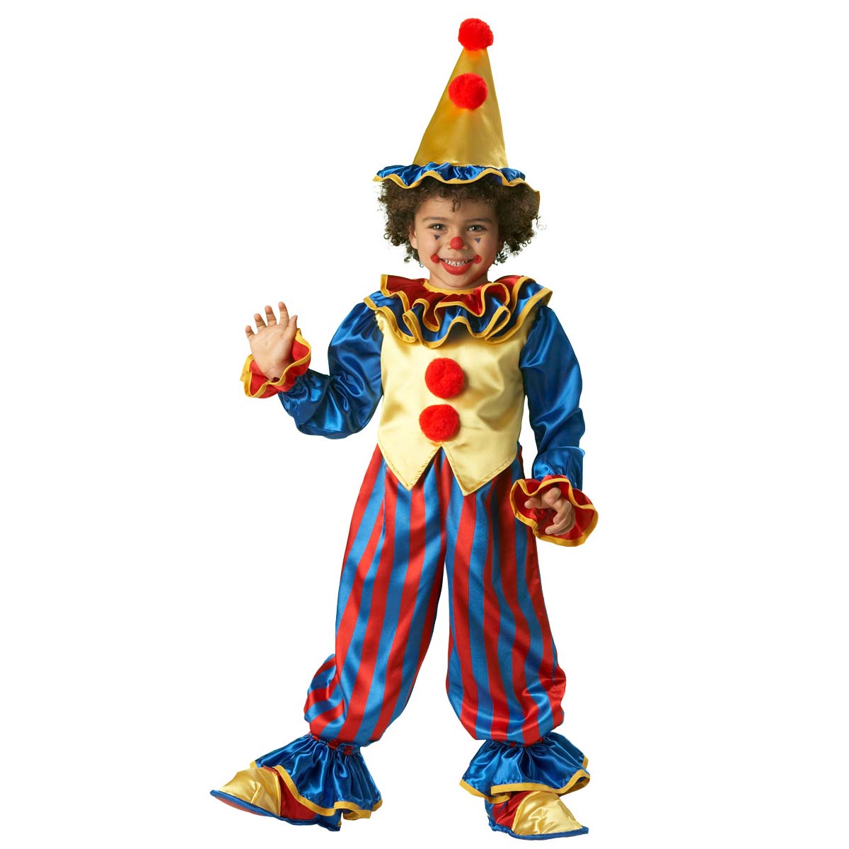 Barndräkt clown 110/116