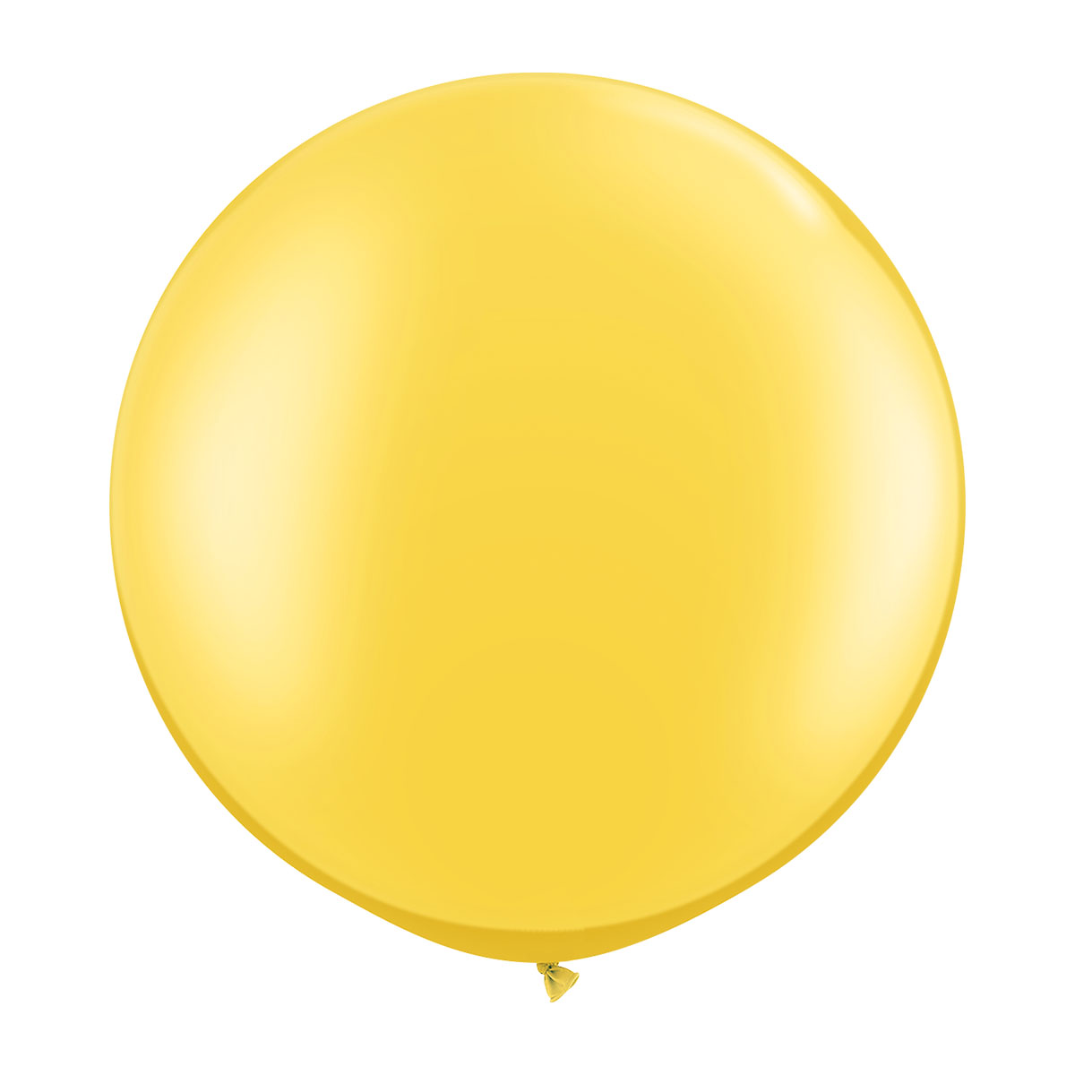Ballong rund gul 80 cm 1 st