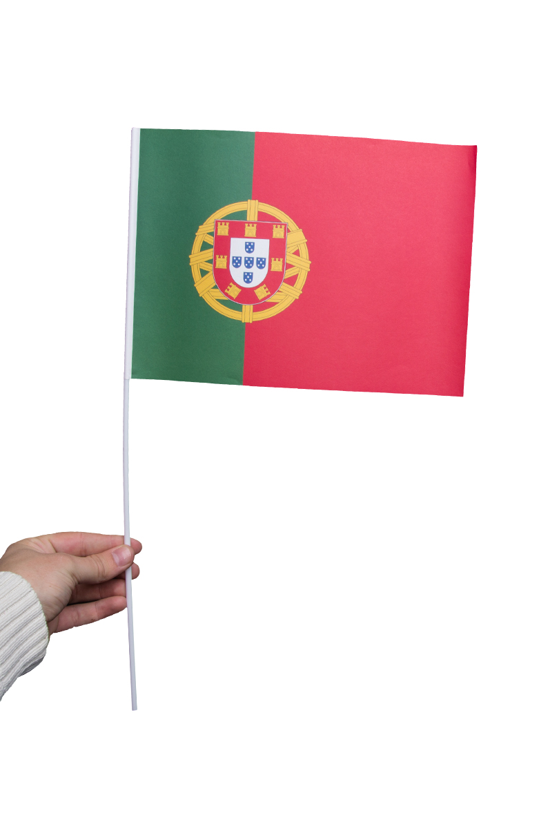 Pappersflagga Portugal