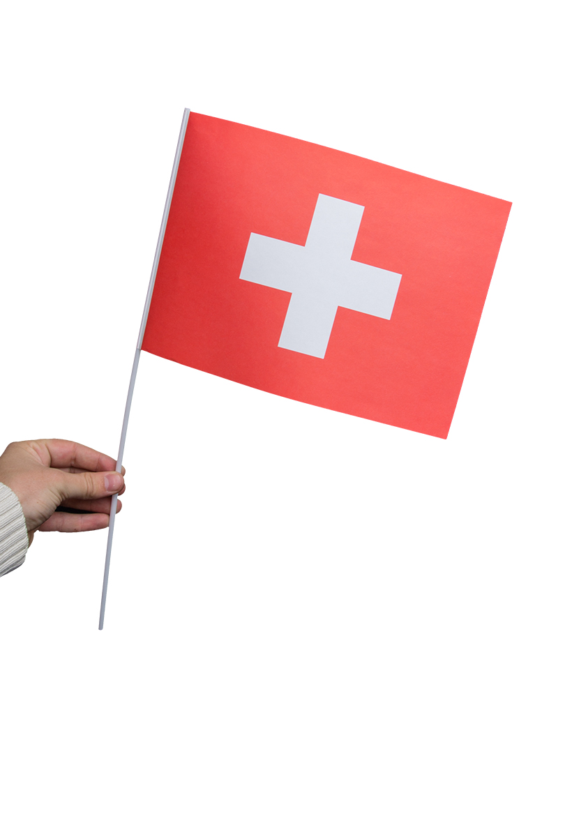 Läs mer om Pappersflagga, Schweiz
