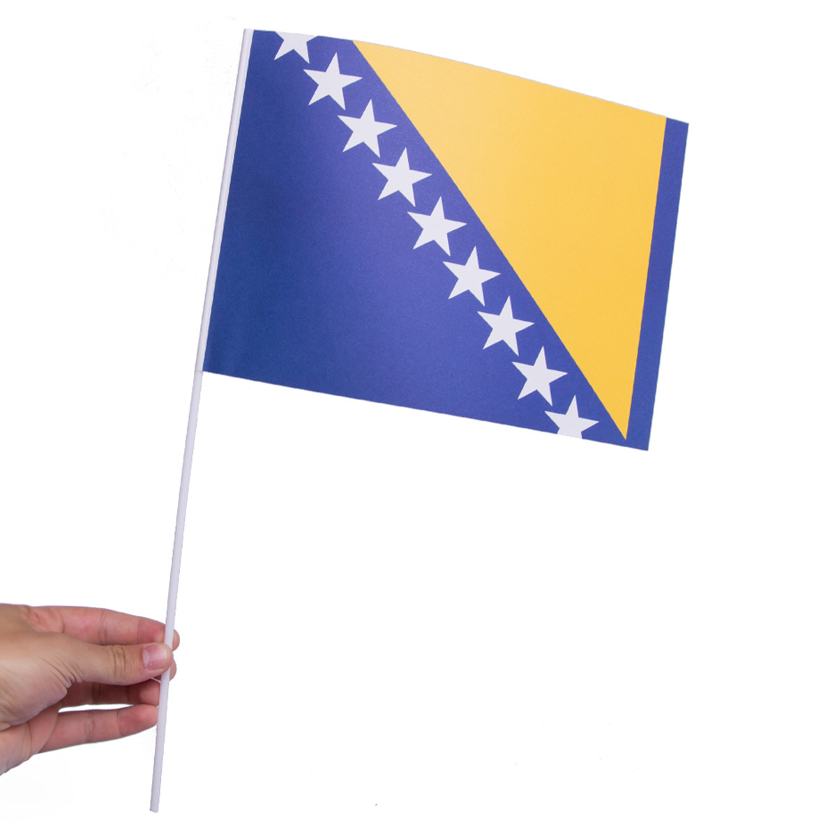 Pappersflagga Bosnien Hercegovina