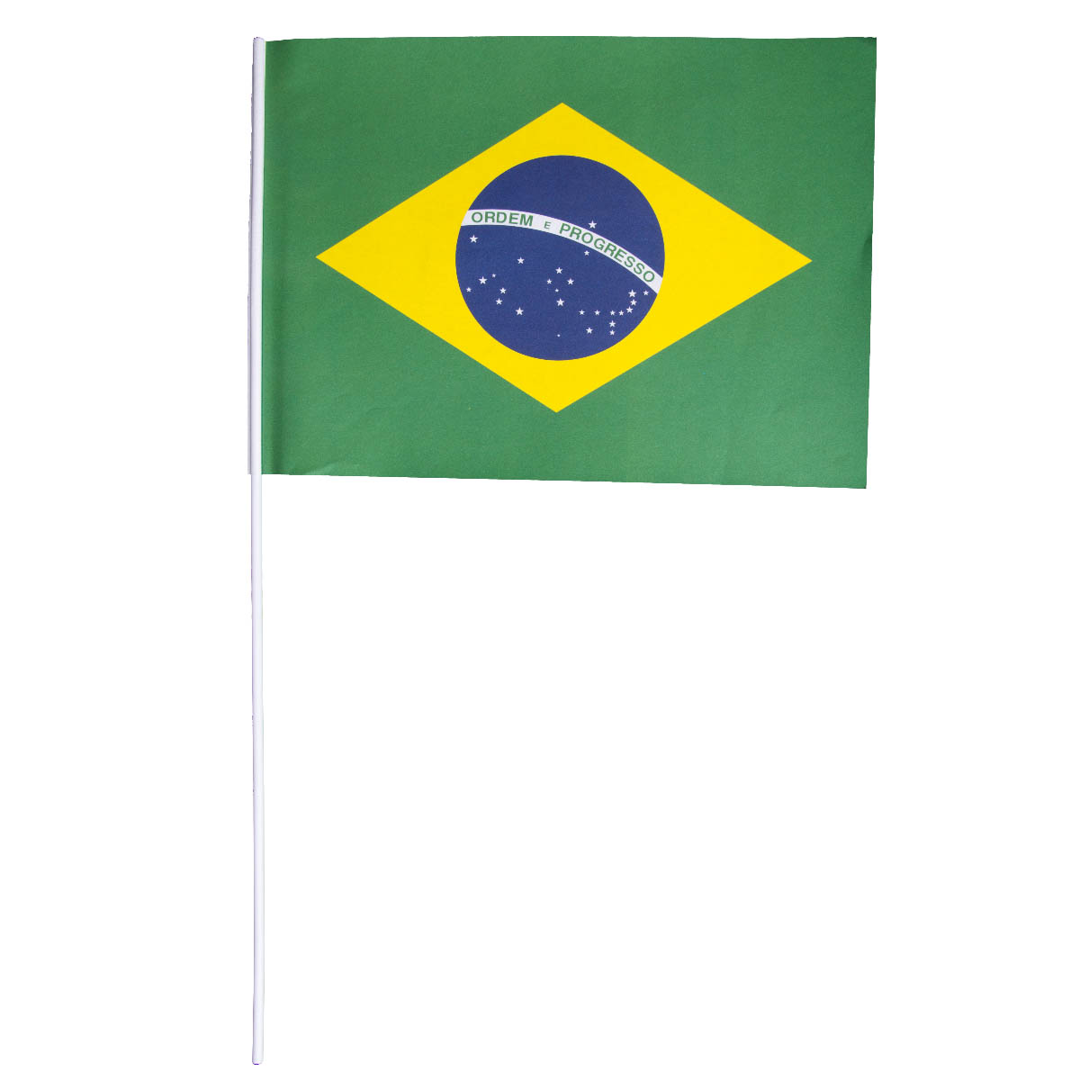 Pappersflagga Brasilien 27×20 cm