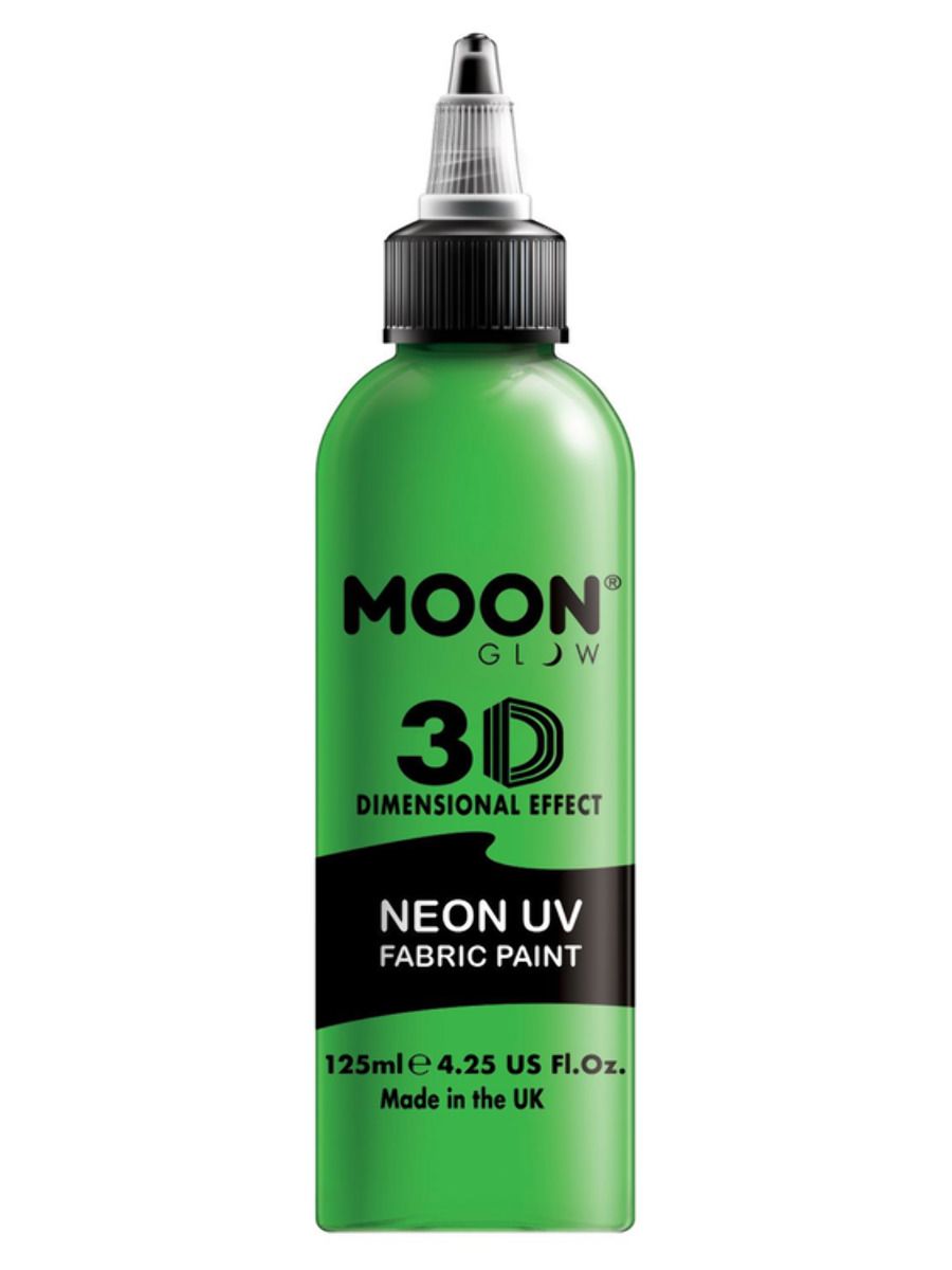 Moon Textilfärg 3D neon UV grön 125 ml