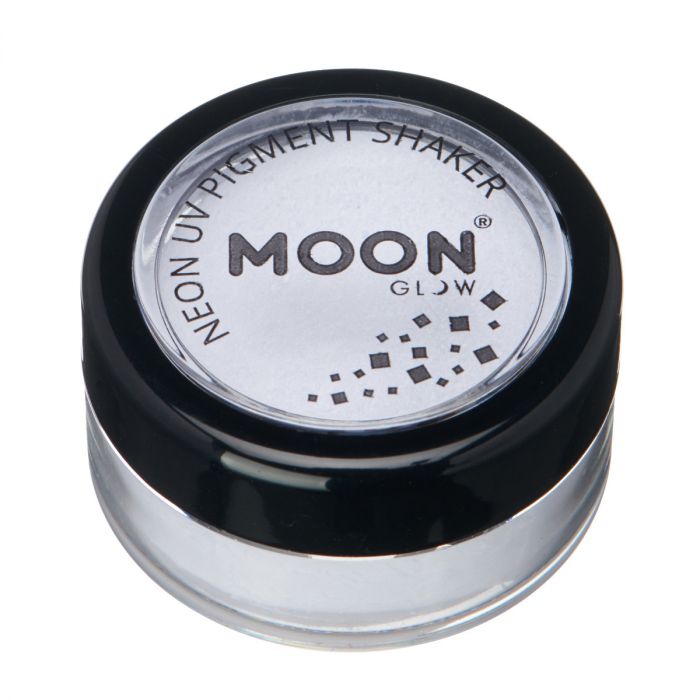 Läs mer om Moon Kroppspuder neon UV, vit 14 g