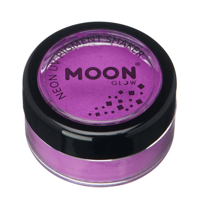 Läs mer om Moon Kroppspuder neon UV, lila 14 g