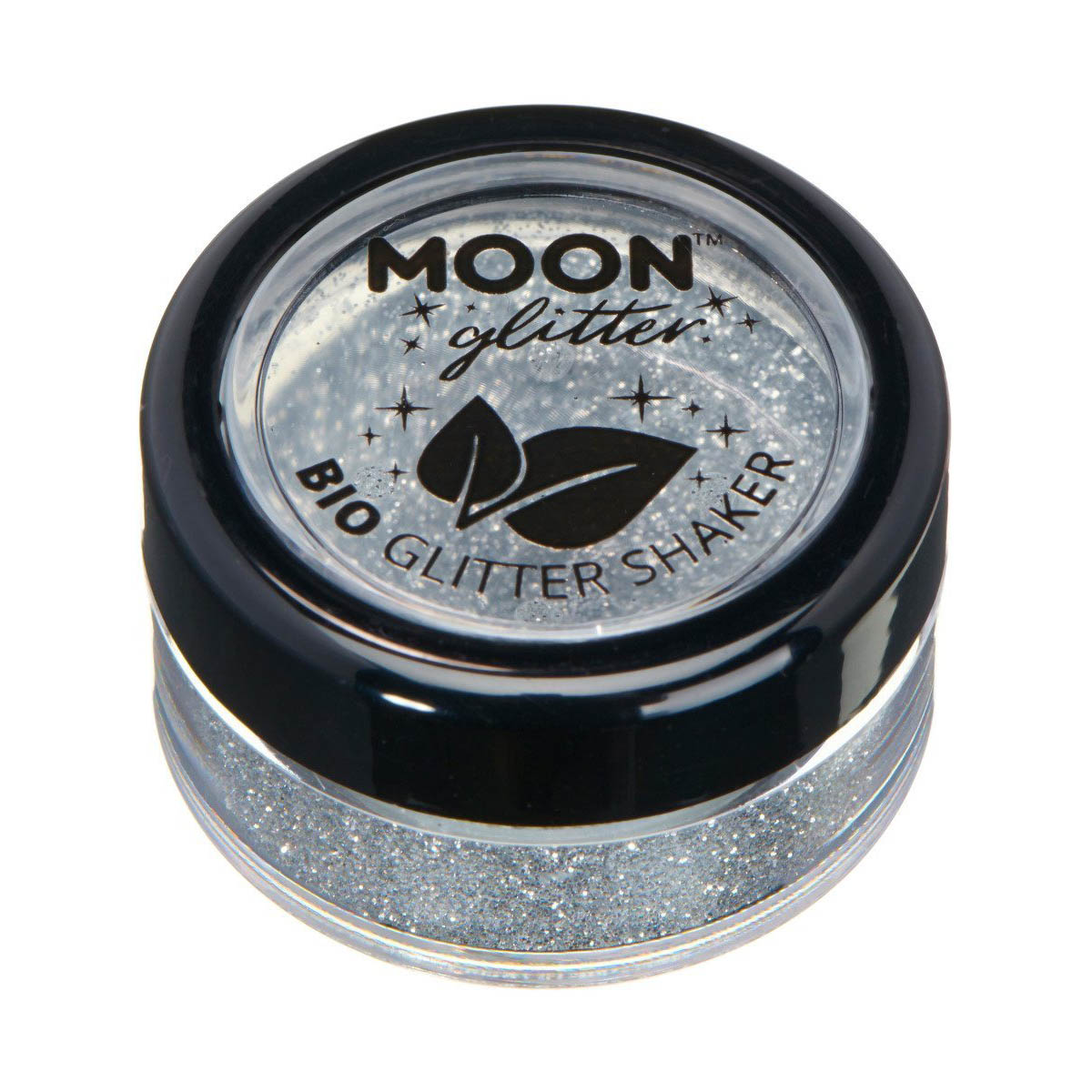 Moon glitter bio finkornigt shakers 5g Silver