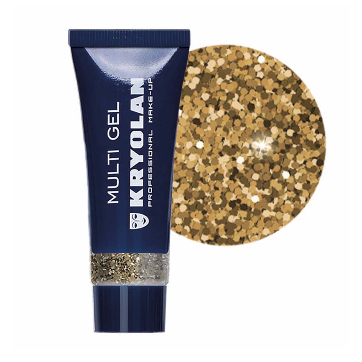 Glittergel multi Kryolan-Guld