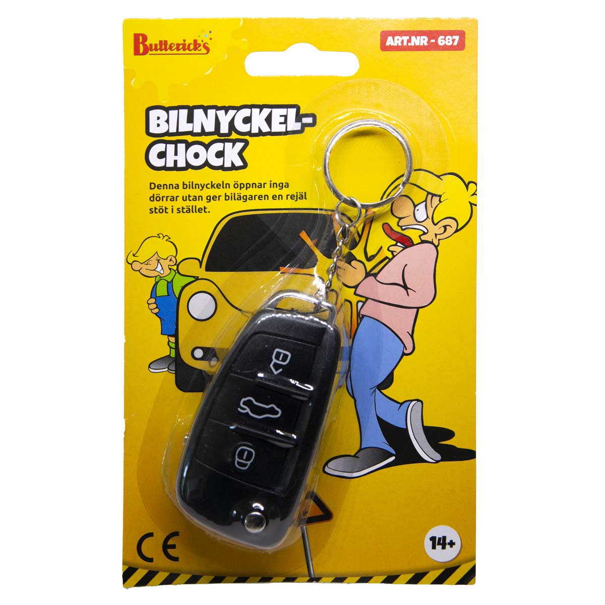 Bilnyckel elchock