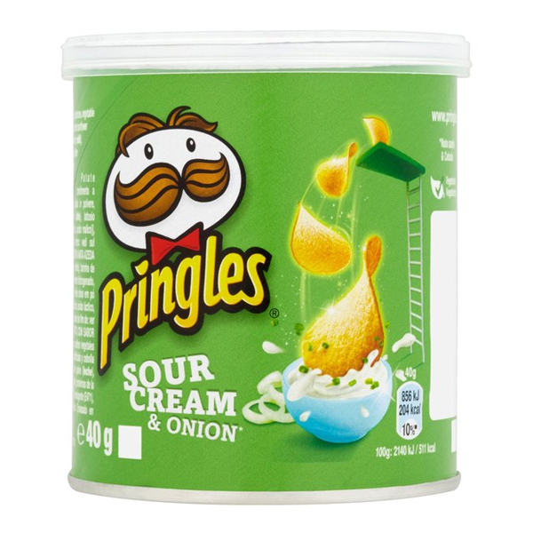 Chips Pringles sourcream & onion 40 g